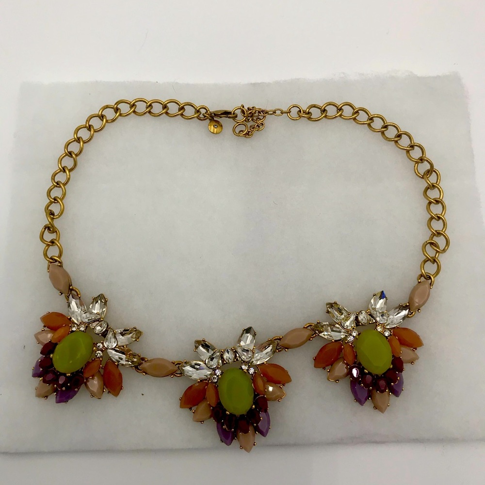 J. Crew Statement Necklace lovely natural colors.
